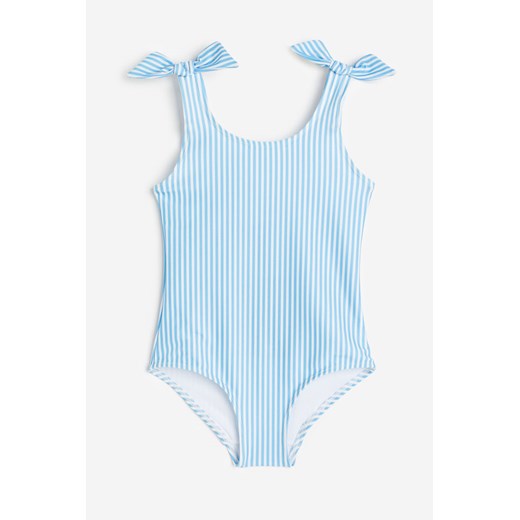 H & M - Wzorzysty kostium kąpielowy - Niebieski ze sklepu H&M w kategorii Stroje kąpielowe - zdjęcie 169676140
