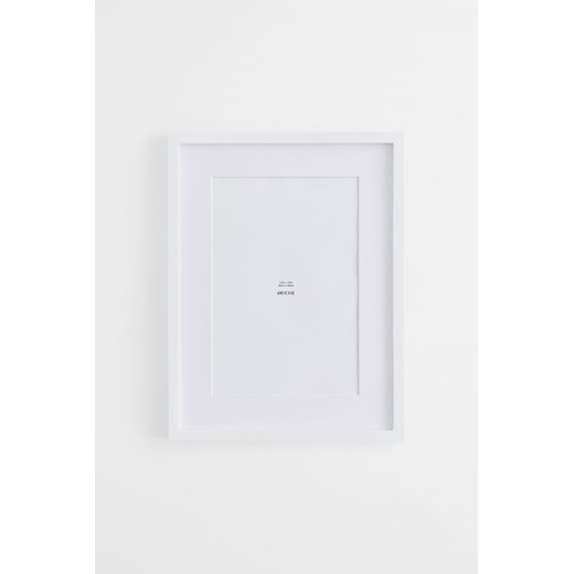 H & M - Drewniana ramka - Biały ze sklepu H&M w kategorii Ramki na zdjęcia - zdjęcie 169676301