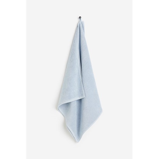 H & M - Duży ręcznik kąpielowy z frotte - Niebieski ze sklepu H&M w kategorii Ręczniki - zdjęcie 169676400