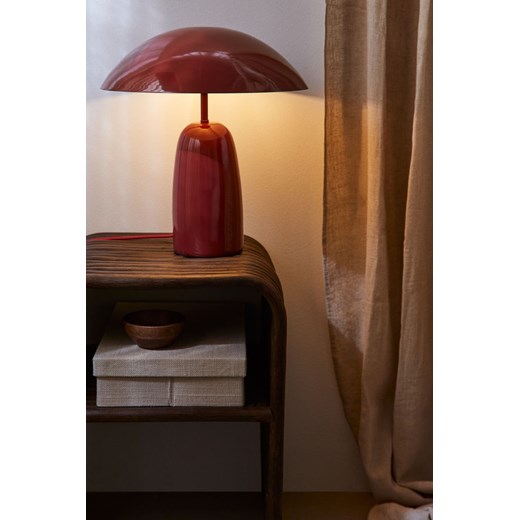 H & M - Metalowa lampa stołowa - Pomarańczowy ze sklepu H&M w kategorii Lampy stołowe - zdjęcie 169676482