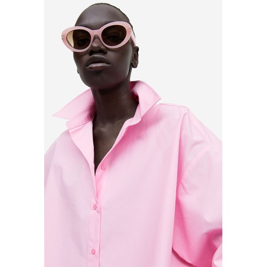 H & M - Okrągłe okulary przeciwsłoneczne - Różowy ze sklepu H&M w kategorii Okulary przeciwsłoneczne damskie - zdjęcie 169677222