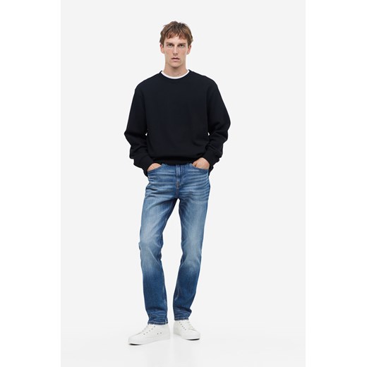 H & M - Slim Jeans - Niebieski H & M 33;32 H&M