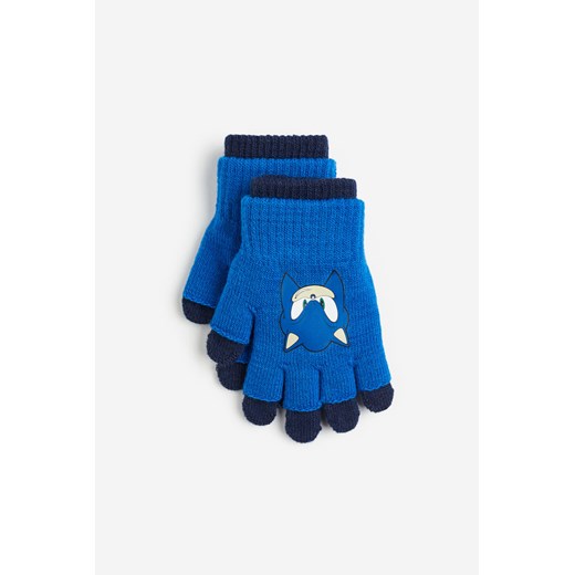 H & M - Rękawiczki/Mitenki - Niebieski ze sklepu H&M w kategorii Rękawiczki dziecięce - zdjęcie 169677610
