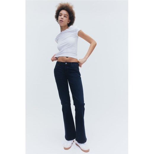 H & M - Flared Low Jeans - Niebieski ze sklepu H&M w kategorii Jeansy damskie - zdjęcie 169677670
