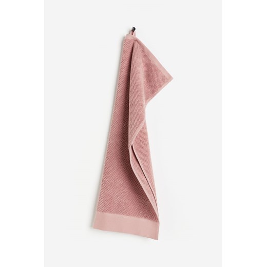 H & M - Ręcznik z bawełnianej frotte - Różowy ze sklepu H&M w kategorii Ręczniki - zdjęcie 169678882