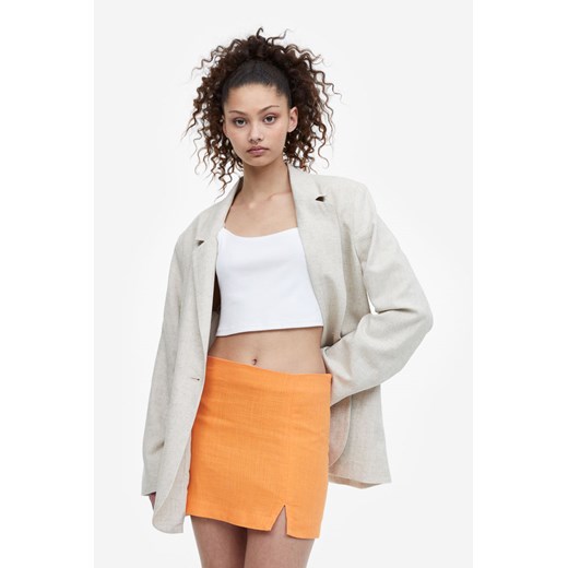 Spódnica pomarańczowy H & M mini 