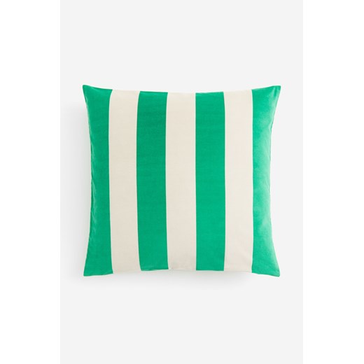 H & M - Aksamitna poszewka na poduszkę - Zielony ze sklepu H&M w kategorii Poszewki na poduszki - zdjęcie 169679153