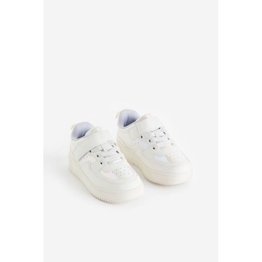 Buty sportowe dziecięce białe H & M sznurowane 