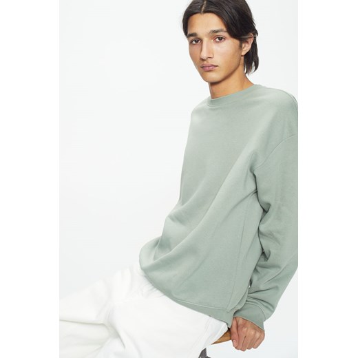 H & M - Bluza Loose Fit - Zielony ze sklepu H&M w kategorii Bluzy damskie - zdjęcie 169679570