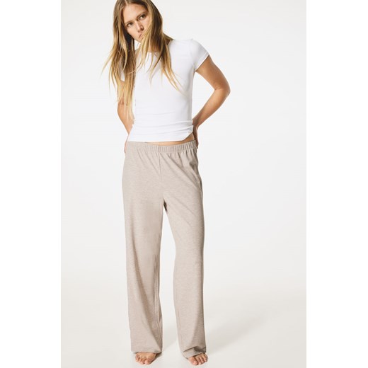 H & M - Spodnie piżamowe - Beżowy ze sklepu H&M w kategorii Piżamy damskie - zdjęcie 169679660