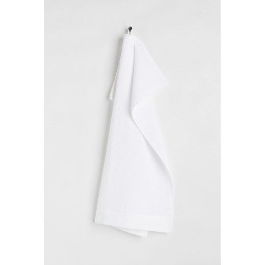 H & M - Ręcznik z bawełnianej frotte - Biały ze sklepu H&M w kategorii Ręczniki - zdjęcie 169679842