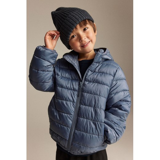 H & M - Nieprzemakalna kurtka puffer - Niebieski ze sklepu H&M w kategorii Kurtki chłopięce - zdjęcie 169679912