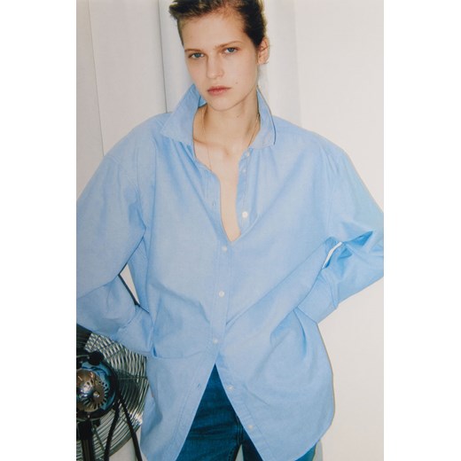 H & M - Koszula oksfordzka - Niebieski ze sklepu H&M w kategorii Koszule damskie - zdjęcie 169680080