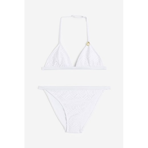 H & M - Kostium bikini - Biały ze sklepu H&M w kategorii Stroje kąpielowe - zdjęcie 169680141