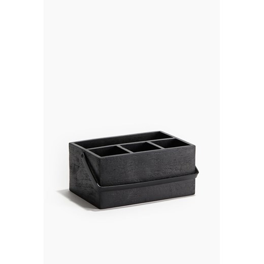 H & M - Drewniany pojemnik - Czarny ze sklepu H&M w kategorii Organizery - zdjęcie 169680173