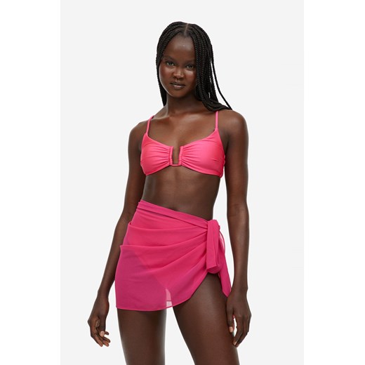 H & M - Krótki sarong - Różowy ze sklepu H&M w kategorii Spódnice - zdjęcie 169680212
