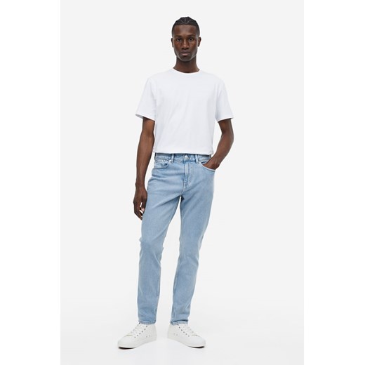 H & M - Slim Jeans - Niebieski ze sklepu H&M w kategorii Jeansy męskie - zdjęcie 169680384
