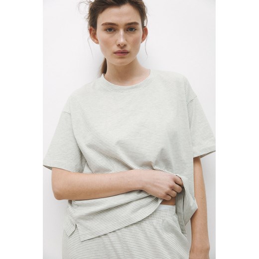H & M - Dżersejowa piżama - Szary ze sklepu H&M w kategorii Piżamy damskie - zdjęcie 169681034