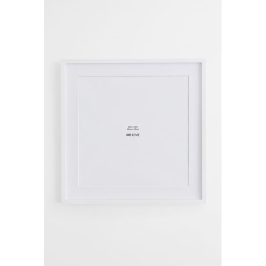 H & M - Drewniana ramka - Biały ze sklepu H&M w kategorii Ramki na zdjęcia - zdjęcie 169681403