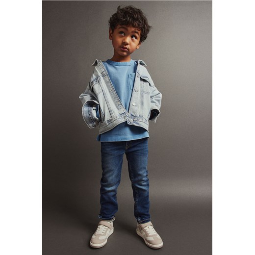 H & M - Dżinsy Super Soft Slim Fit - Niebieski ze sklepu H&M w kategorii Spodnie chłopięce - zdjęcie 169681982