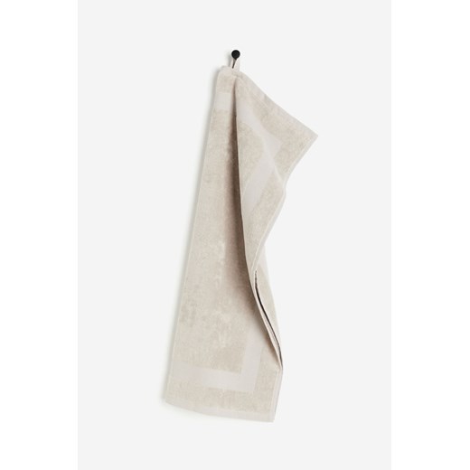 H & M - Welurowy ręcznik do rąk - Brązowy ze sklepu H&M w kategorii Ręczniki - zdjęcie 169682203