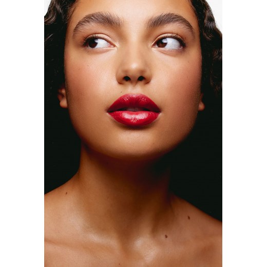 H & M - Satynowa pomadka - Czerwony ze sklepu H&M w kategorii Pomadki do ust - zdjęcie 169682363