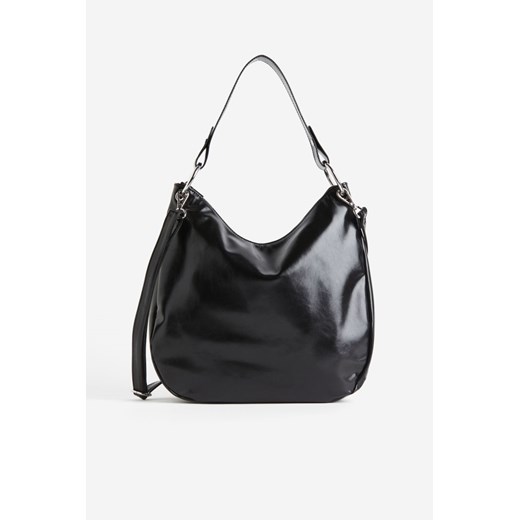 H & M - Torba hobo - Czarny ze sklepu H&M w kategorii Torby Shopper bag - zdjęcie 169682444