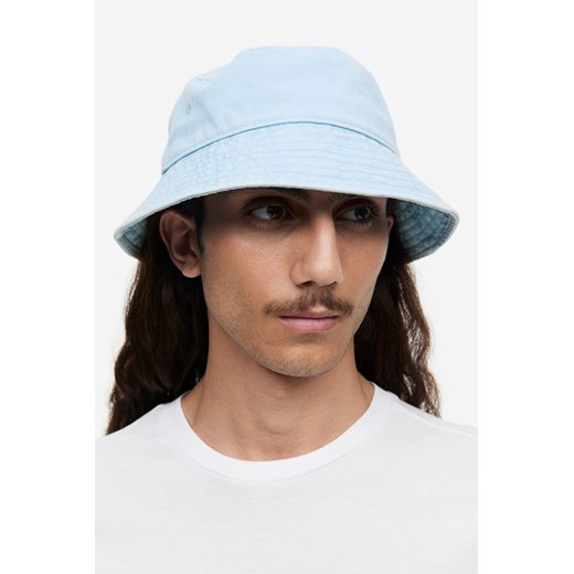 H & M - Bawełniany kapelusz wędkarski - Niebieski ze sklepu H&M w kategorii Kapelusze męskie - zdjęcie 169682450