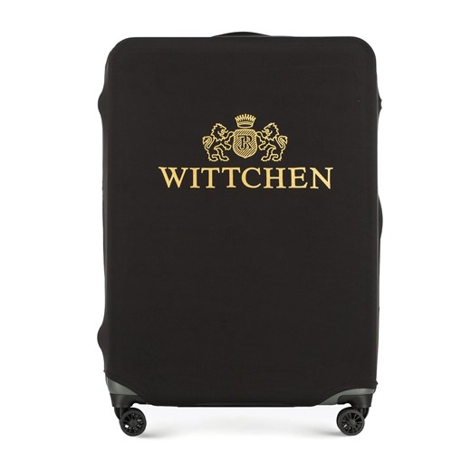 Pokrowiec na walizkę dużą czarno-złoty ze sklepu WITTCHEN w kategorii Pokrowce - zdjęcie 169683483