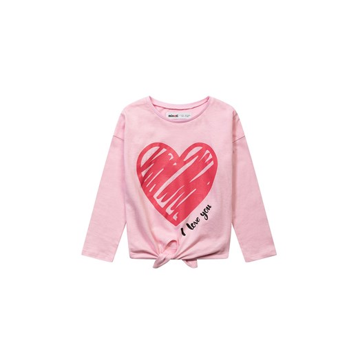 Bluzka niemowlęca bawełniana z sercem ze sklepu 5.10.15 w kategorii Kaftaniki i bluzki - zdjęcie 169684552