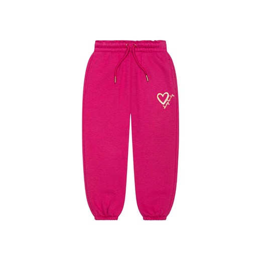Fuksjowe spodnie dresowe dla niemowlaka ze sklepu 5.10.15 w kategorii Spodnie i półśpiochy - zdjęcie 169684743