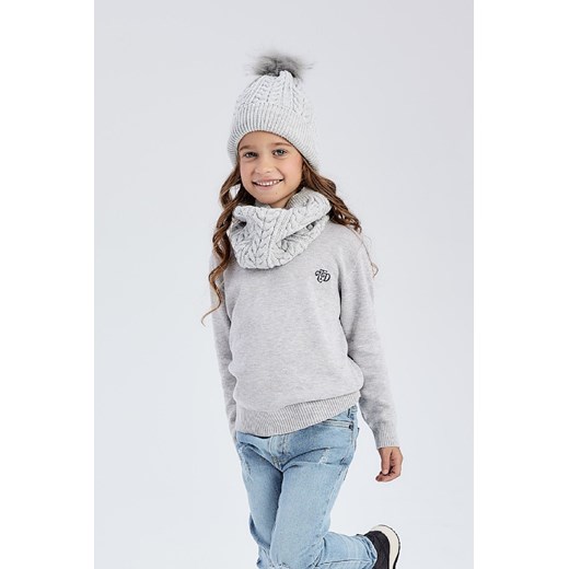 Szary sweter dla dziecka - unisex - Limited Edition ze sklepu 5.10.15 w kategorii Swetry dziewczęce - zdjęcie 169684811