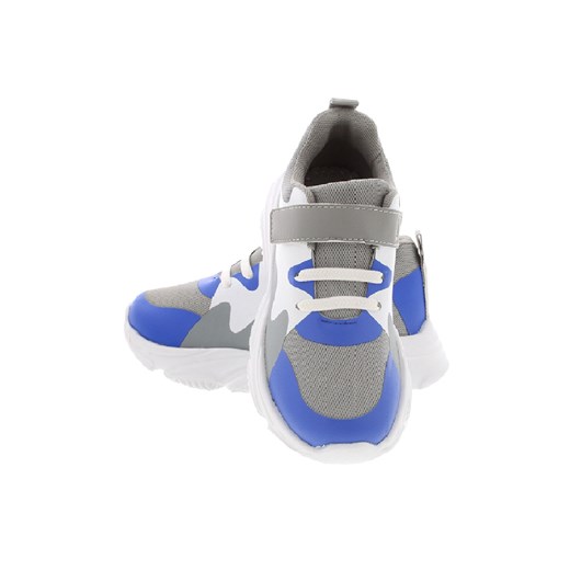 Szaroniebieskie buty sportowe dla chłopca na rzep ze sklepu 5.10.15 w kategorii Buty sportowe dziecięce - zdjęcie 169684951