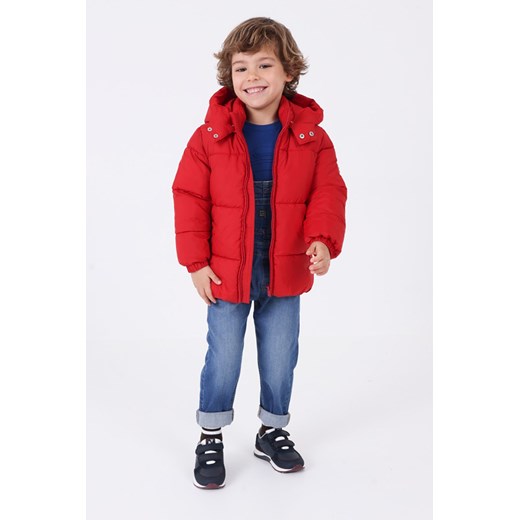 Czerwona pikowana kurtka zimowa chłopięca ze sklepu 5.10.15 w kategorii Kurtki chłopięce - zdjęcie 169685122