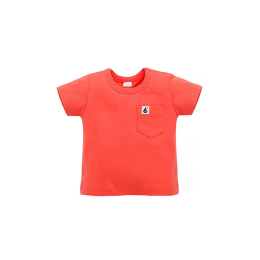 T-shirt dla niemowlaka bawełniany Sailor czerwony ze sklepu 5.10.15 w kategorii Koszulki niemowlęce - zdjęcie 169685741