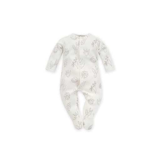 Bawełniany pajac niemowlęcy SLOW LIFE ze sklepu 5.10.15 w kategorii Pajacyki - zdjęcie 169686370