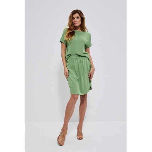 Spódnica damska z kieszeniami zielona ze sklepu 5.10.15 w kategorii Spódnice - zdjęcie 169686512