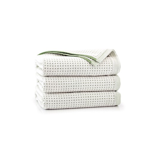 Ręcznik Oslo z bawełny egipskiej zielony 50x100cm ze sklepu 5.10.15 w kategorii Ręczniki - zdjęcie 169686741