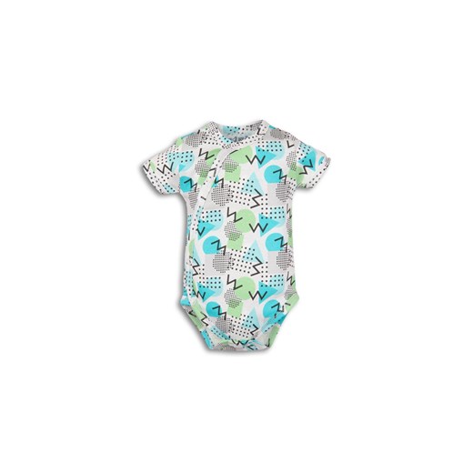 Bawełniane body kopertowe we wzory ze sklepu 5.10.15 w kategorii Body niemowlęce - zdjęcie 169687020
