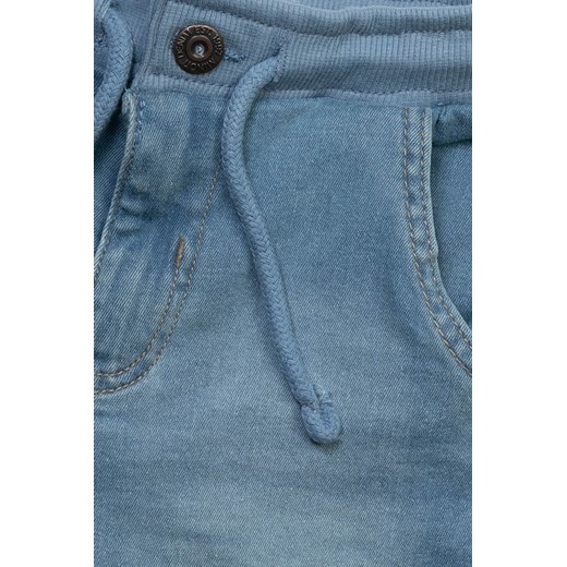 Niemowlęce szorty jeansowe ze ściągaczem w pasie Minoti 86/92 wyprzedaż 5.10.15
