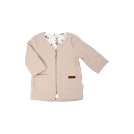 Elegancki płaszczyk flauszowy z kolekcji Bunia ze sklepu 5.10.15 w kategorii Kombinezony i kurtki - zdjęcie 169687150