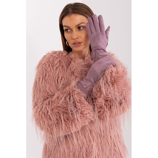 Dotykowe rękawiczki damskie fioletowy L/XL 5.10.15 promocyjna cena