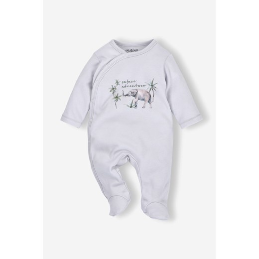 Pajac niemowlęcy z bawełny organicznej dla chłopca ze sklepu 5.10.15 w kategorii Pajacyki - zdjęcie 169687610