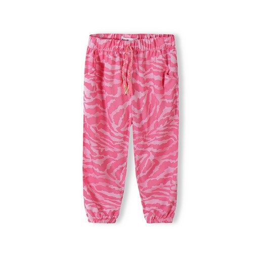Spodnie alladynki z kolorowym nadrukiem dla dziewczynki ze sklepu 5.10.15 w kategorii Spodnie dziewczęce - zdjęcie 169687854