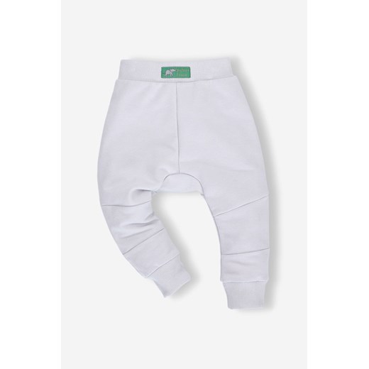 Spodnie niemowlęce z bawełny organicznej dla chłopca ze sklepu 5.10.15 w kategorii Spodnie i półśpiochy - zdjęcie 169688404