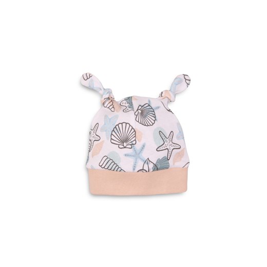 Bawełniana czapka niemowlęca w muszle ze sklepu 5.10.15 w kategorii Czapki dziecięce - zdjęcie 169688554