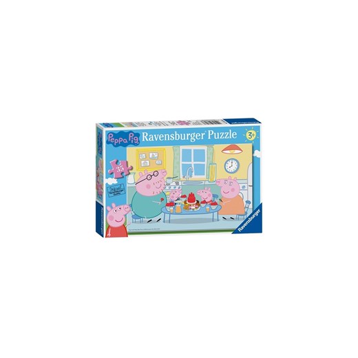 Puzzle dla dzieci 2D Świnka Peppa. Deser - 35 elementów - wiek 3+ ze sklepu 5.10.15 w kategorii Puzzle - zdjęcie 169688911