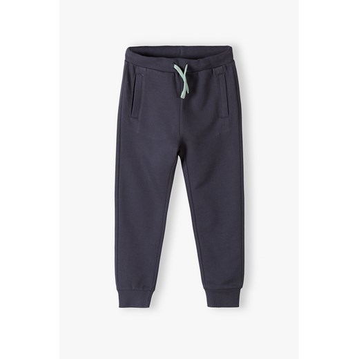 Wygodne spodnie dresowe slim dla dziecka - szare - 5.10.15 ze sklepu 5.10.15 w kategorii Spodnie chłopięce - zdjęcie 169688983