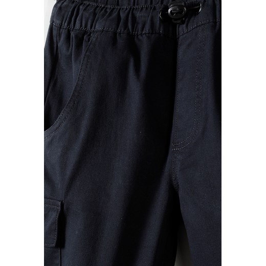 Czarne spodnie chłopięce typu bojówki Lincoln & Sharks By 5.10.15. 146 okazyjna cena 5.10.15