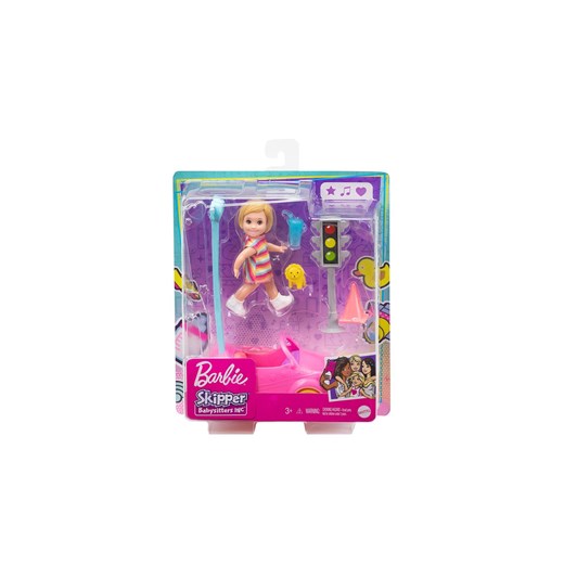 Barbie Lalka opiekunka z autkiem - 3+ ze sklepu 5.10.15 w kategorii Zabawki - zdjęcie 169689221